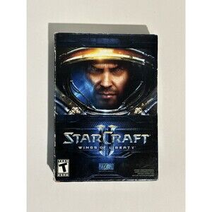 Starcraft II Wings of Liberty, PC Video Game CIB For Windows - Key included